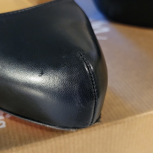 Christian Louboutin Rolando 120 Black Leather Heels - Picture 5 of 10